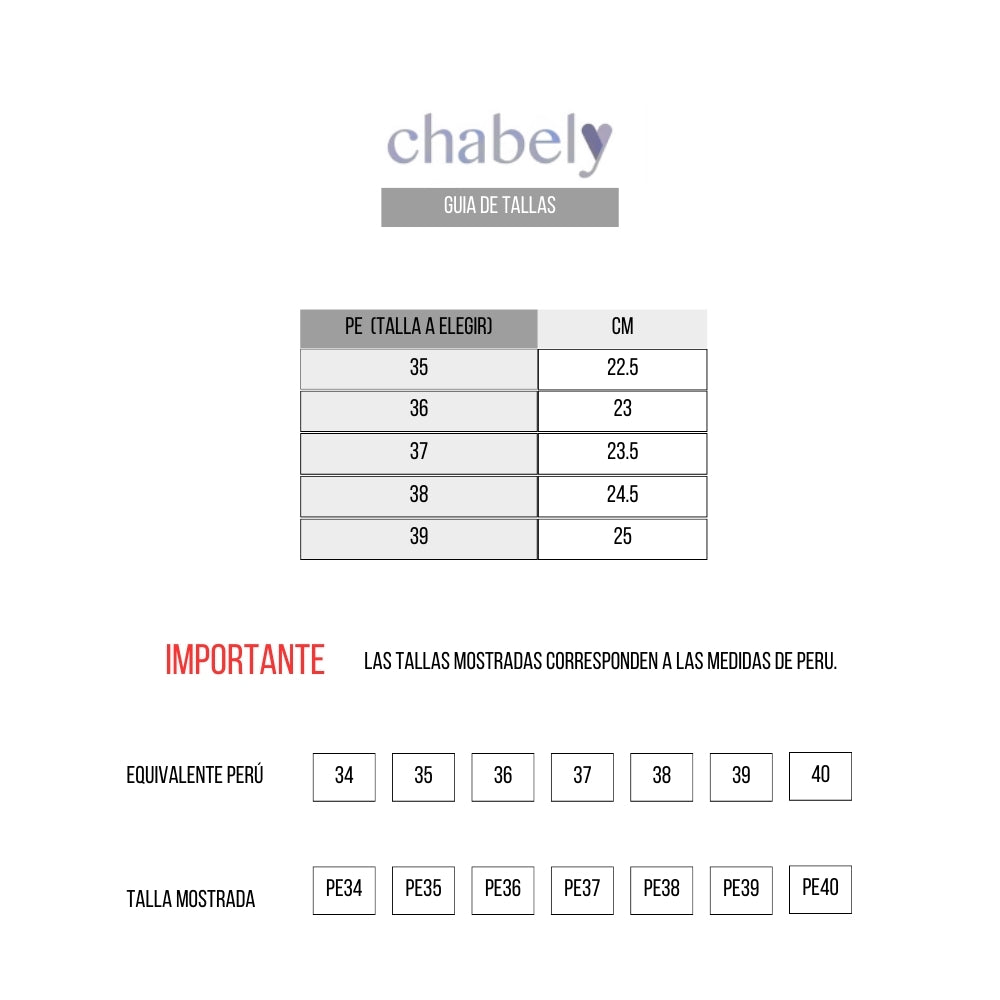 Sandalia Chabely YS455